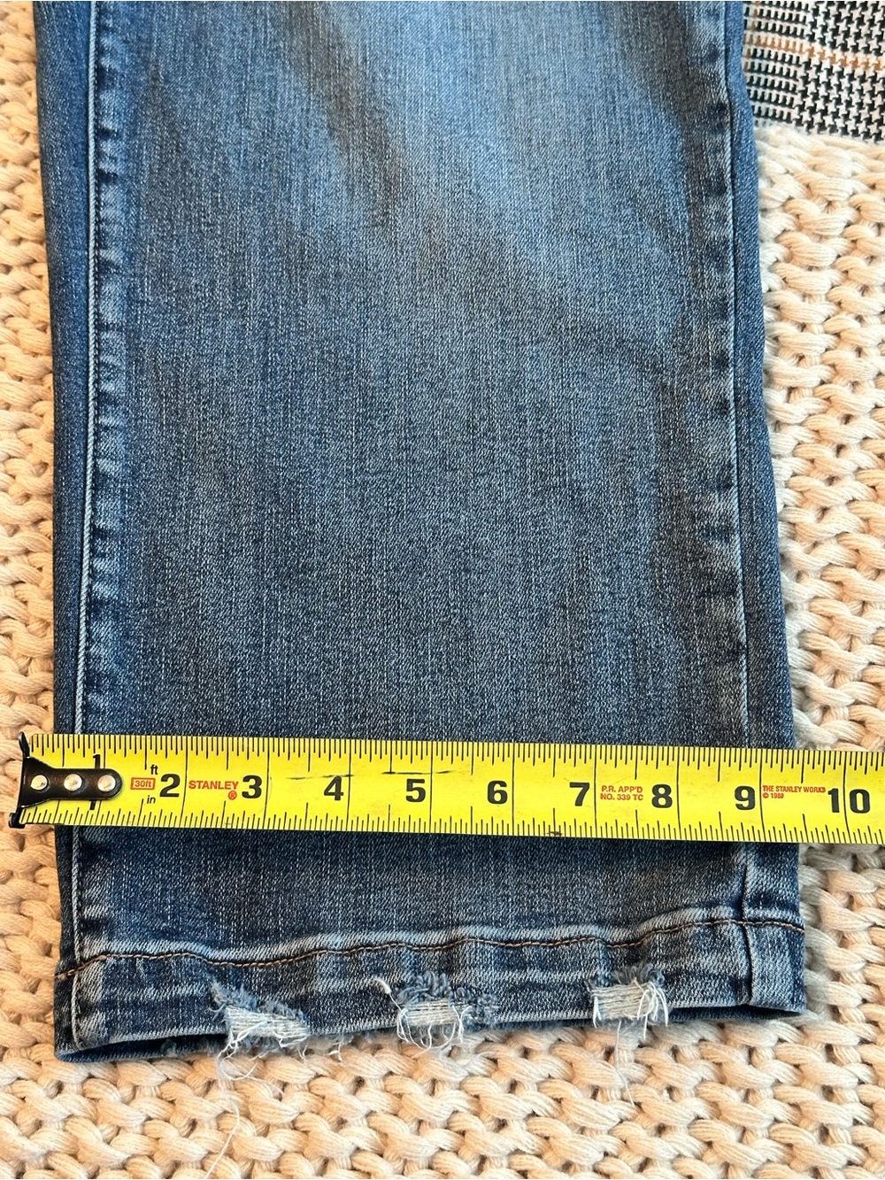 Judy Blue Washed Blue Cropped Wide-Leg Jeans - Picture 8 of 8